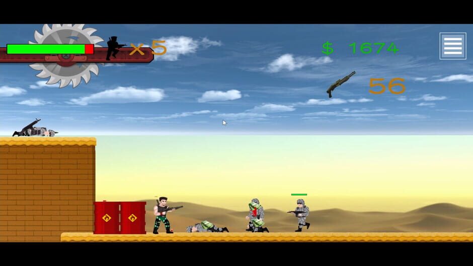 The Last Metal Shooter Screenshot