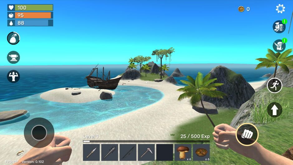 สกรีนช็อตจาก Uncharted Island (รูปที่ 2)