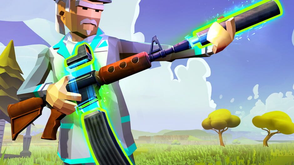 สกรีนช็อตจาก Rocket Royale (รูปที่ 2)