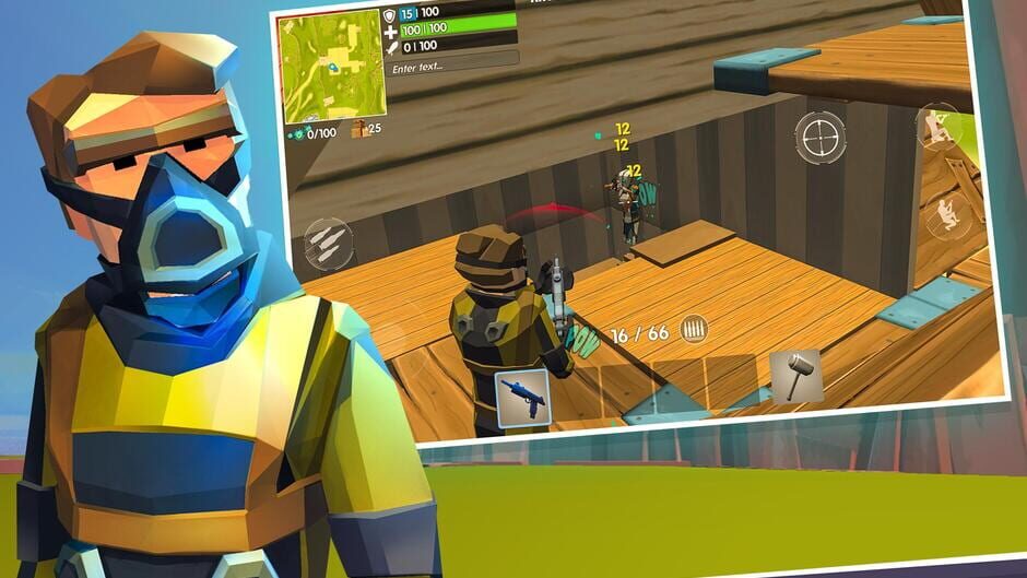 สกรีนช็อตจาก Rocket Royale (รูปที่ 4)