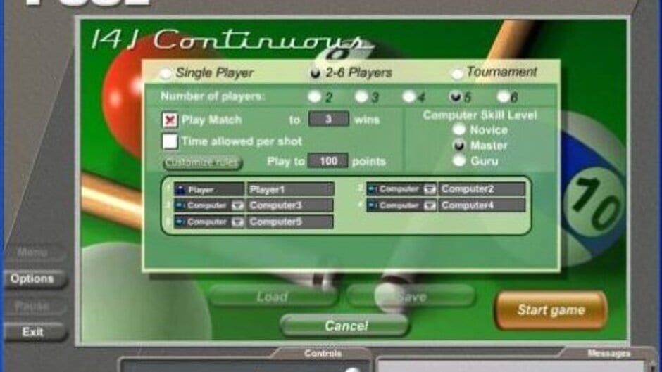Pool screenshot