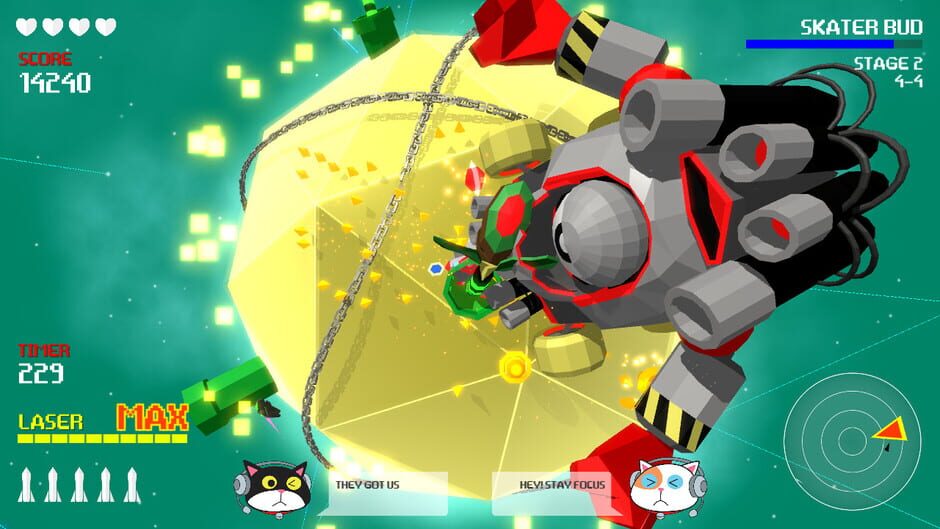 สกรีนช็อตจาก Neko Cosmo Police (รูปที่ 2)