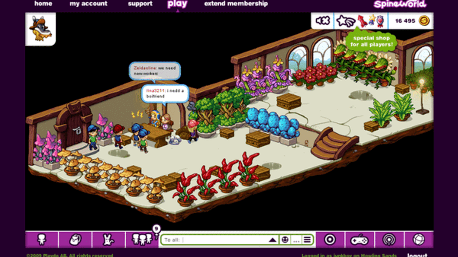 Spineworld Screenshot