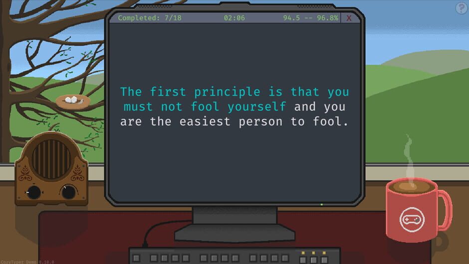 CozyTyper Screenshot