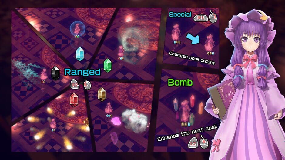 The Disappearing of Gensokyo: Patchouli Screenshot