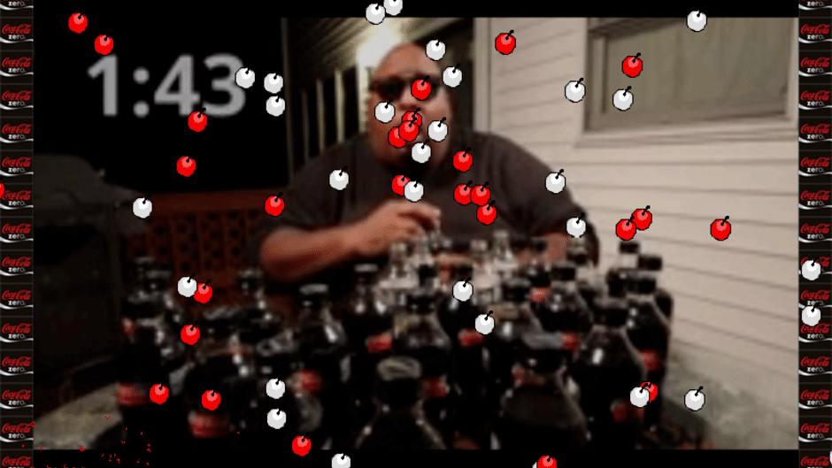 I Wanna How Many Bottles of Coke Zero Can Badlands Chug in 3 Minutes? Watch & See! Screenshot