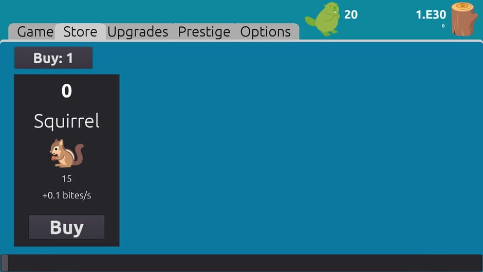 Beaver Clicker Screenshot