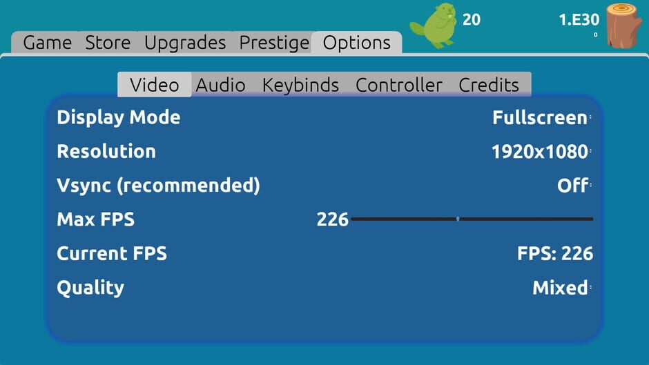 Beaver Clicker Screenshot