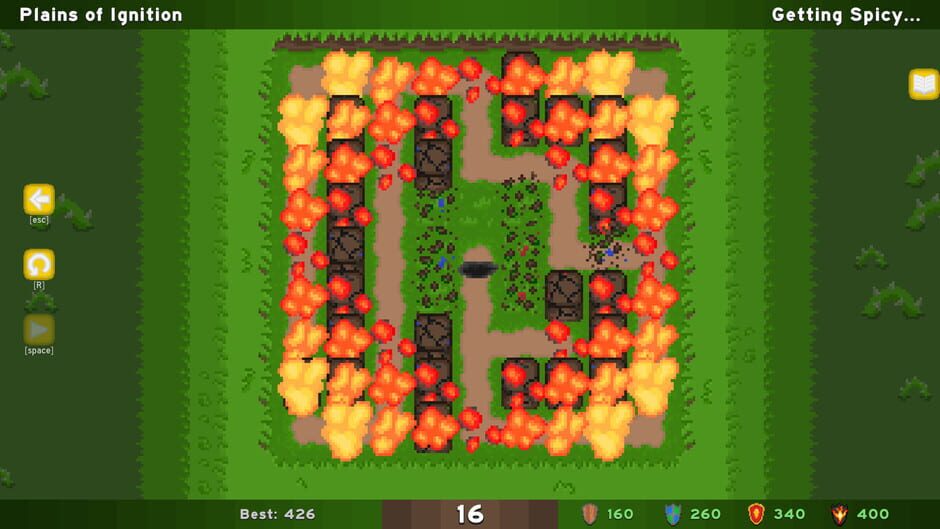 Maze Ablaze Screenshot