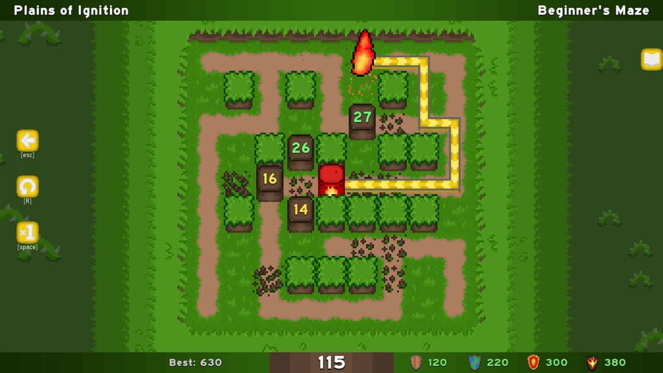 Maze Ablaze Screenshot