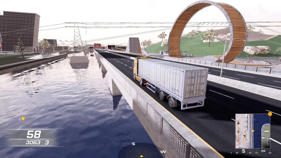 Truck Simulator in City Screenshot