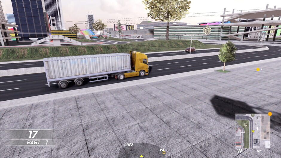 Truck Simulator in City Screenshot