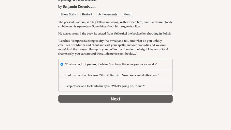 The Ghost and the Golem Screenshot