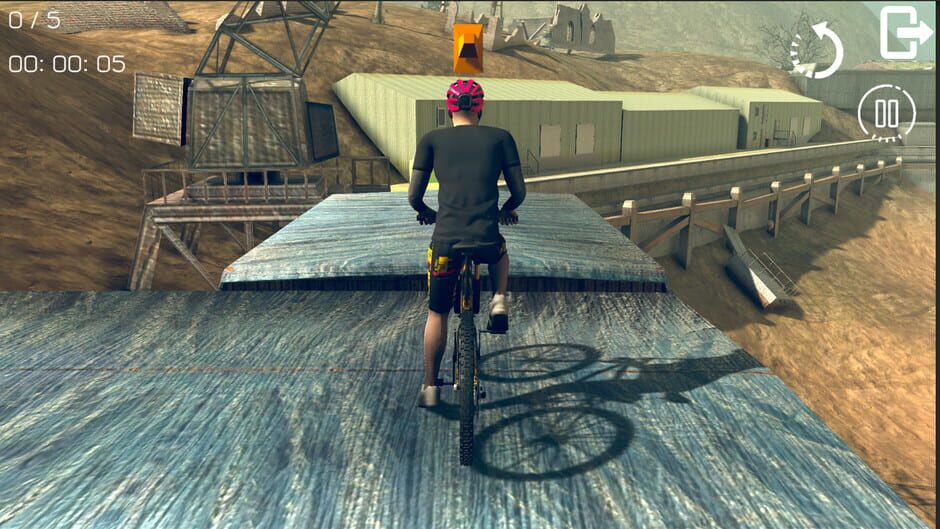Bicycle Challage: Wastelands Screenshot