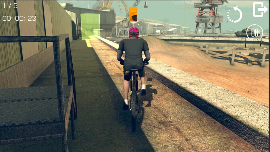 Bicycle Challage: Wastelands Screenshot
