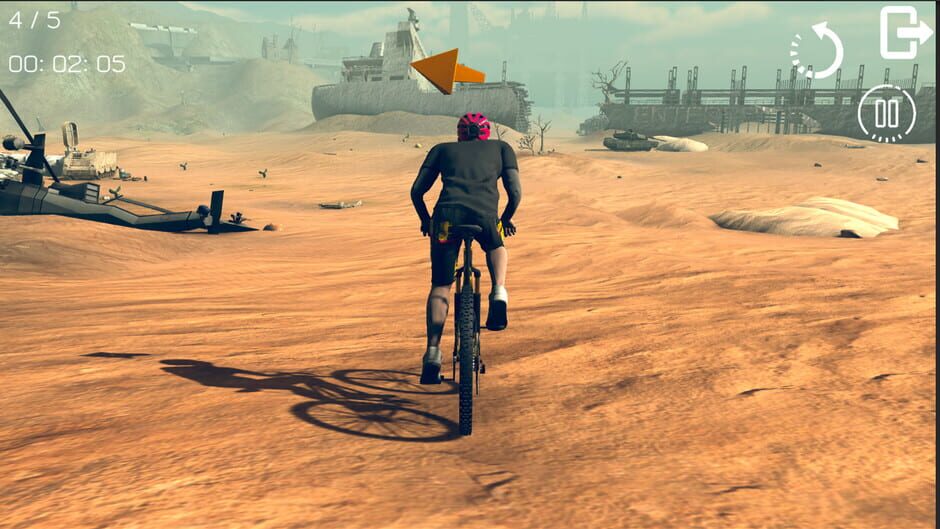 Bicycle Challage: Wastelands Screenshot