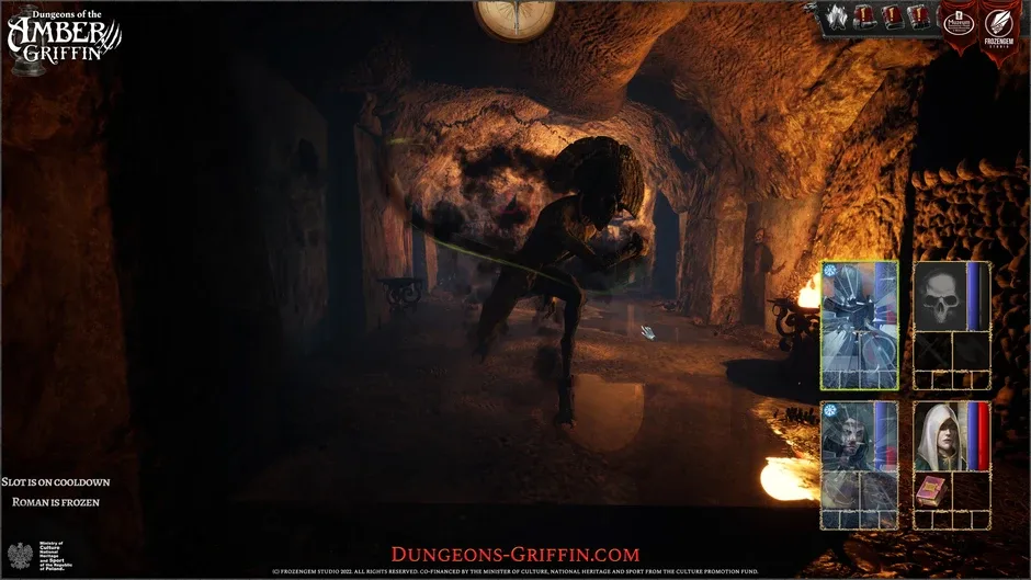 Кадър от Dungeons of the Amber Griffin