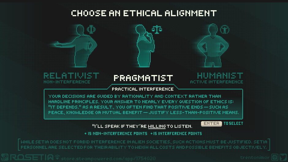 สกรีนช็อตจาก Rosetia: A First Contact Simulation (รูปที่ 13)