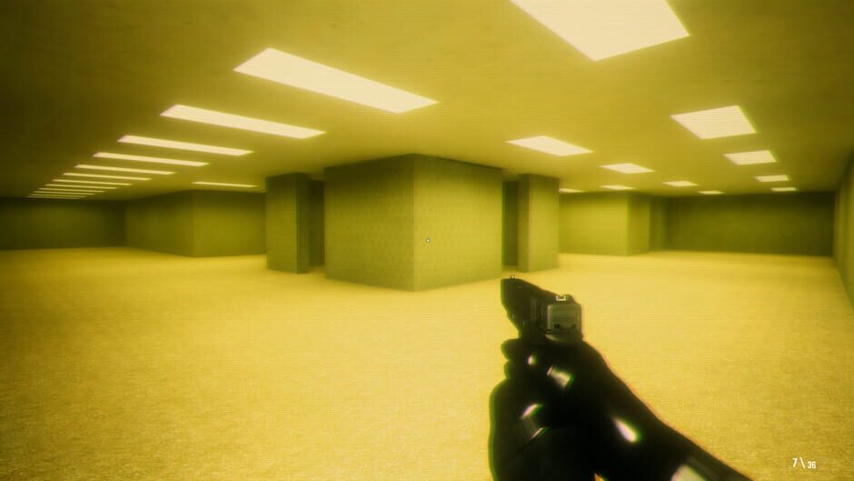 The First Backrooms screenshot