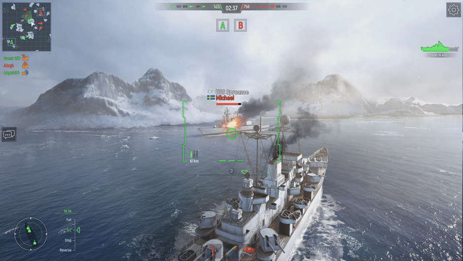 Force of Warships: Battleship Screenshot