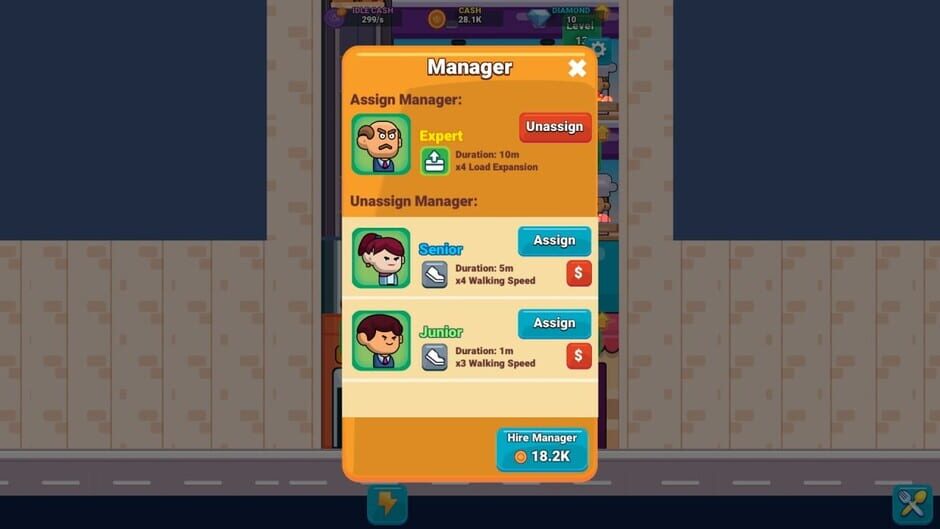 Restaurant Manager Simulator Screenshot