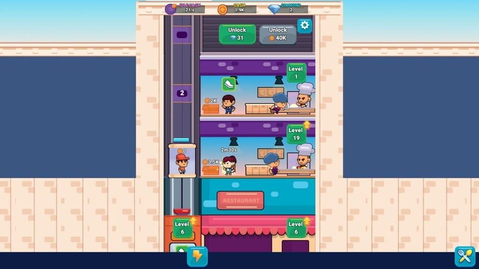 Restaurant Manager Simulator Screenshot