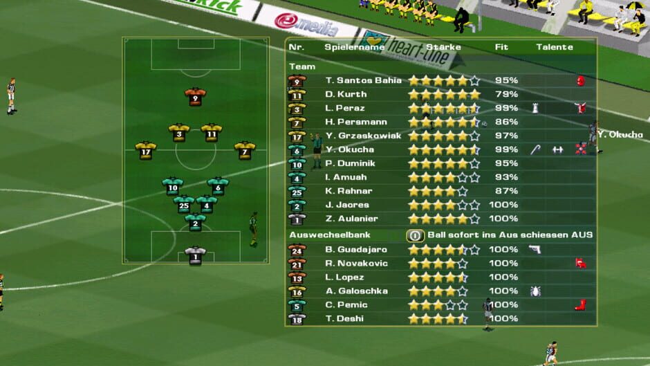 Team Manager screenshot