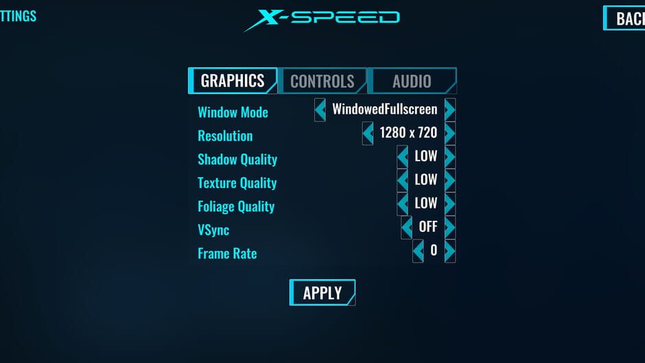 XSpeed screenshot