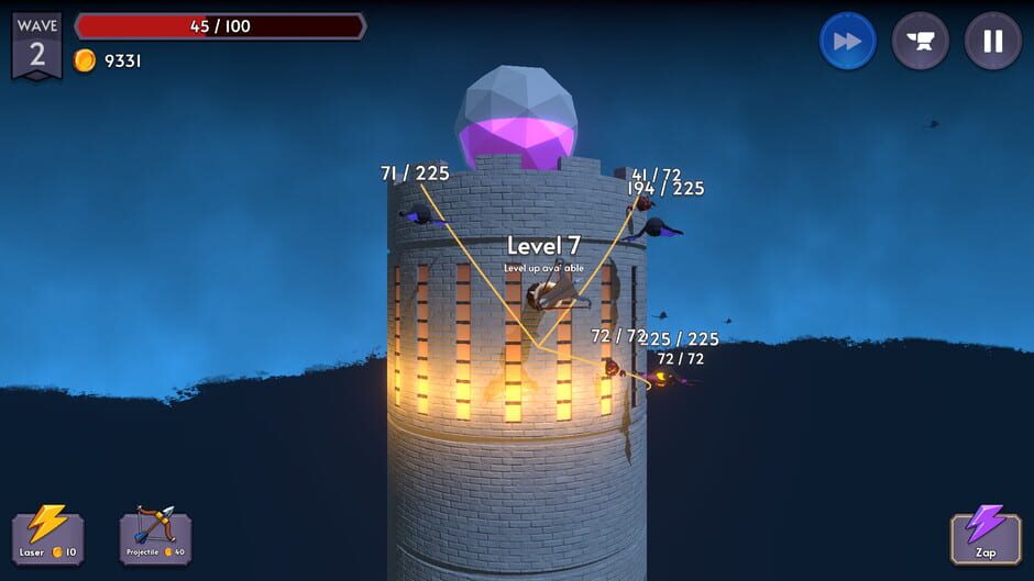 Monos: The Endless Tower Screenshot
