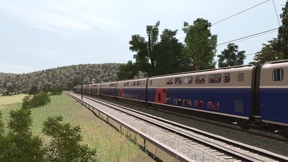 สกรีนช็อตจาก Trainz Railroad Simulator 2022: Pro Train - TGV Duplex (รูปที่ 6)