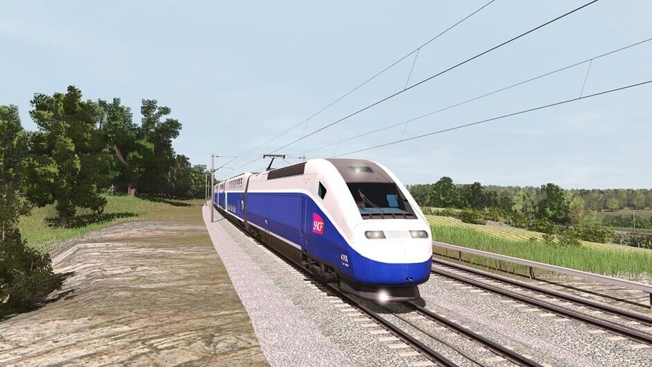 สกรีนช็อตจาก Trainz Railroad Simulator 2022: Pro Train - TGV Duplex (รูปที่ 4)