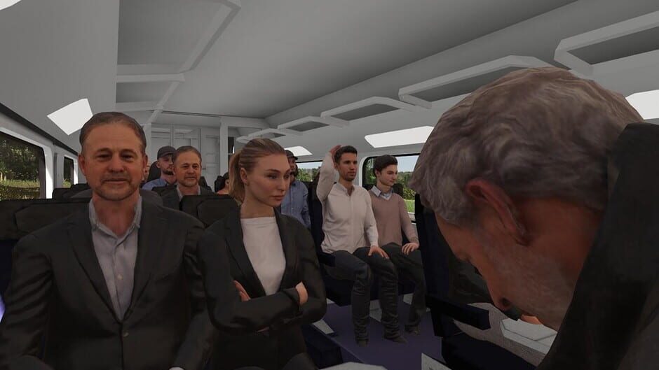 สกรีนช็อตจาก Trainz Railroad Simulator 2022: Pro Train - TGV Duplex (รูปที่ 2)