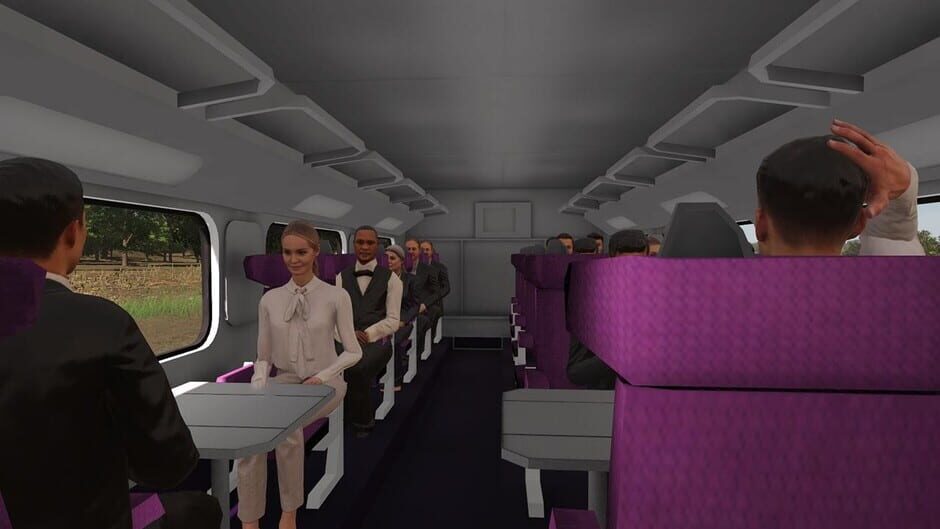 สกรีนช็อตจาก Trainz Railroad Simulator 2022: Pro Train - TGV Duplex (รูปที่ 9)