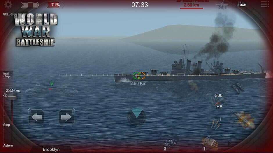 สกรีนช็อตจาก World War Battleship: The Hunting in Deep Sea (รูปที่ 4)