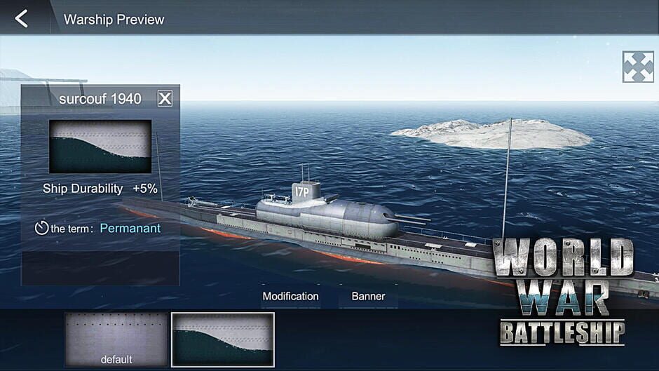 สกรีนช็อตจาก World War Battleship: The Hunting in Deep Sea (รูปที่ 5)