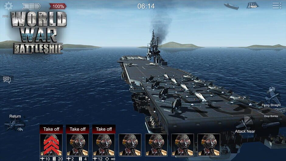 สกรีนช็อตจาก World War Battleship: The Hunting in Deep Sea (รูปที่ 7)