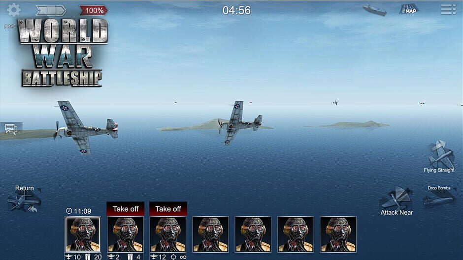 สกรีนช็อตจาก World War Battleship: The Hunting in Deep Sea (รูปที่ 8)