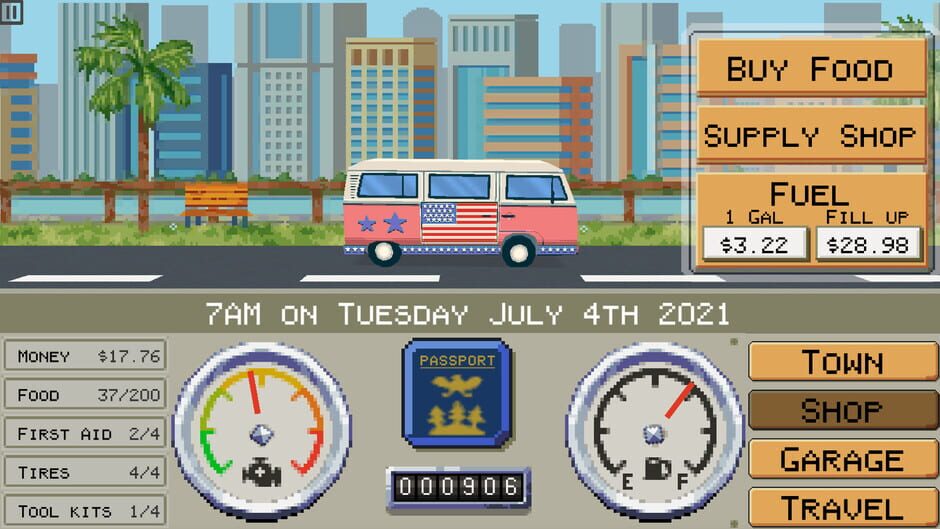 The Van Game Screenshot