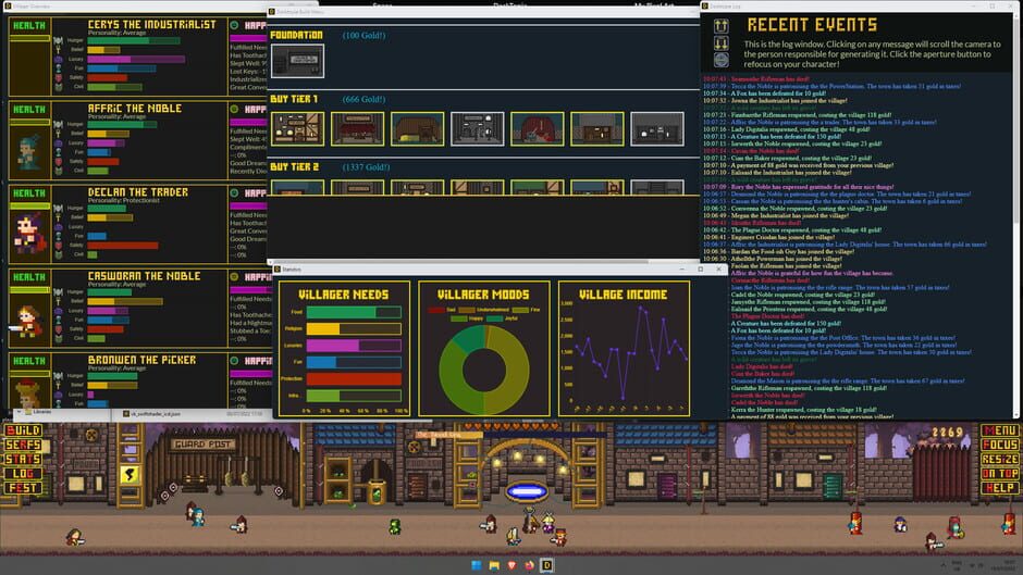 Desktopia: A Desktop Village Simulator Screenshot