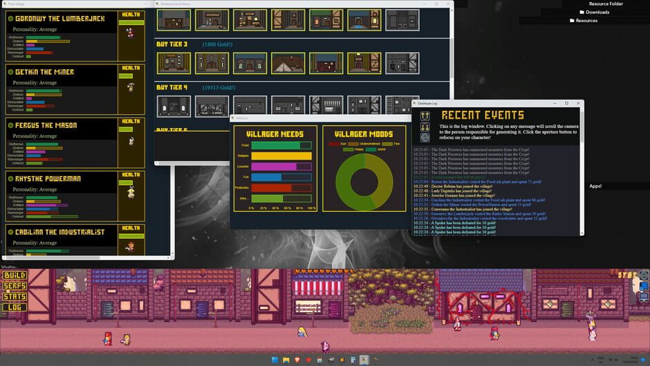 Desktopia: A Desktop Village Simulator Screenshot