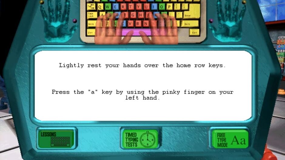Screenshots JumpStart Typing