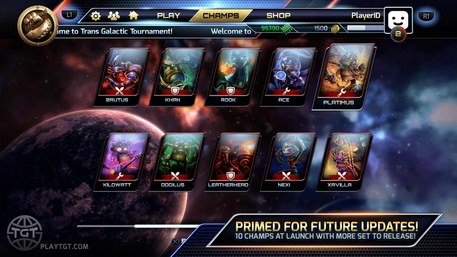 Trans-Galactic Tournament Screenshot