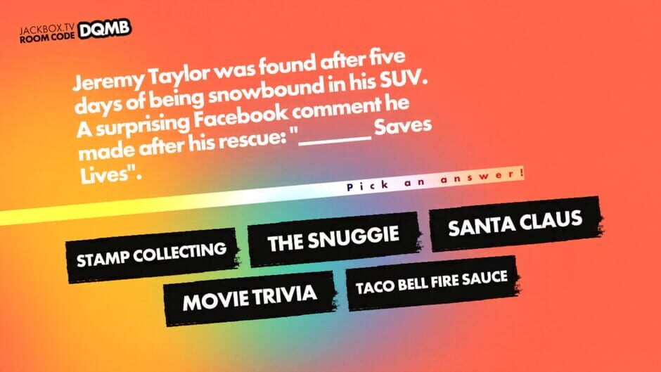 The Jackbox Party Pack 9 Screenshot