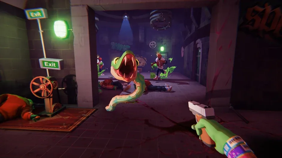 Anger Foot, captura de tela 3