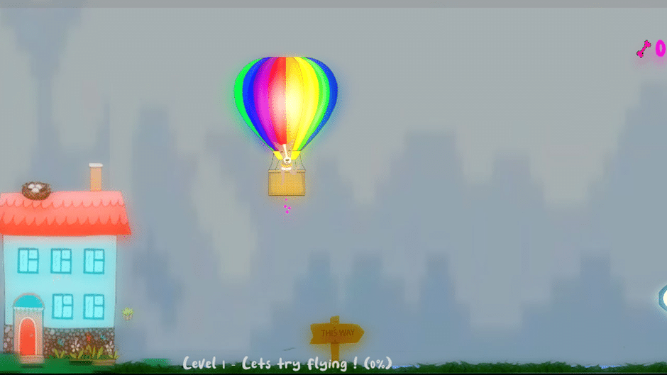 Puppy Balloon Ride Screenshot
