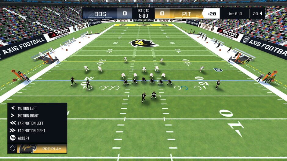 Axis Football 2023 Screenshot