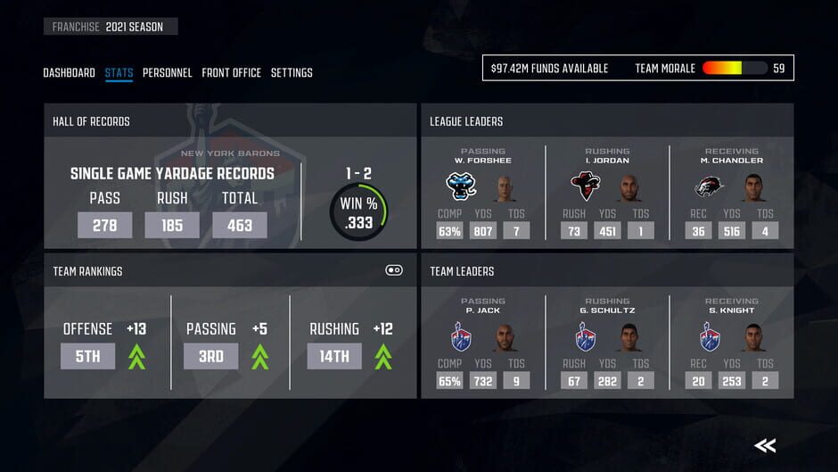 Axis Football 2023 Screenshot