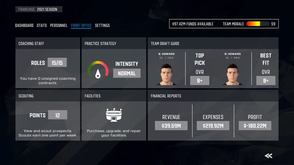 Axis Football 2023 Screenshot