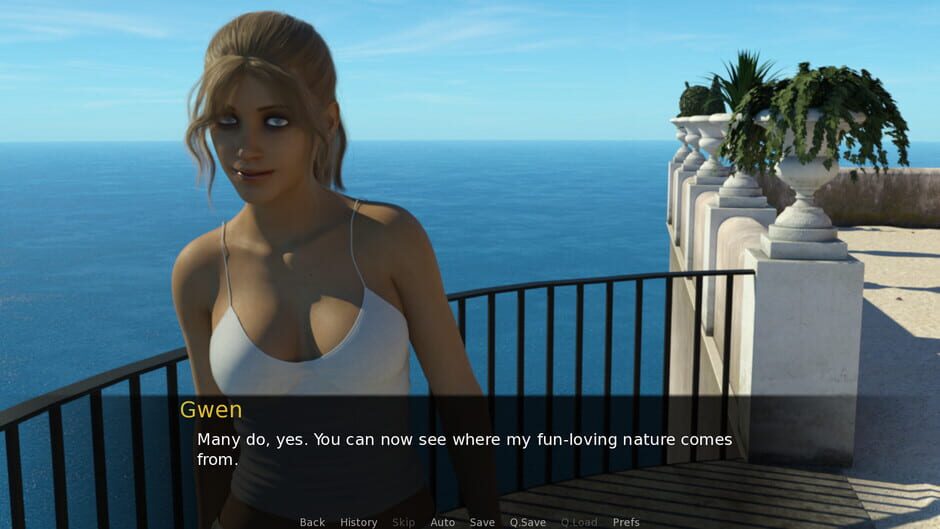Holiday with Gwen Screenshot