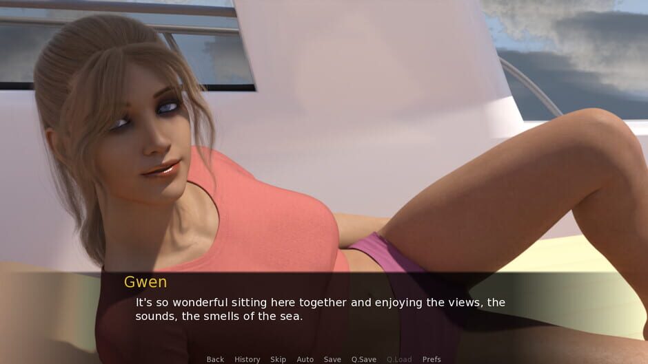 Holiday with Gwen Screenshot